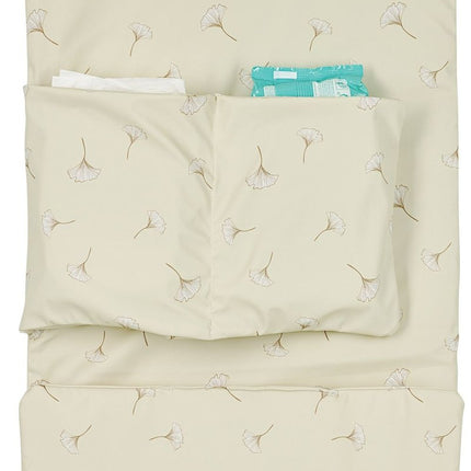 Verschoonmat Ginkgo - soft sand - Babywinkel - 4054703526202