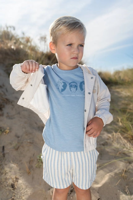 Vest met capuchon Sand koop je bij Babywinkel