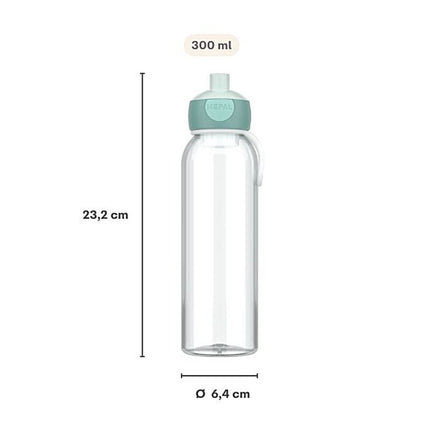 Waterfles pop - up Campus 500 ml - Cool blue - Babywinkel - 8720294056560