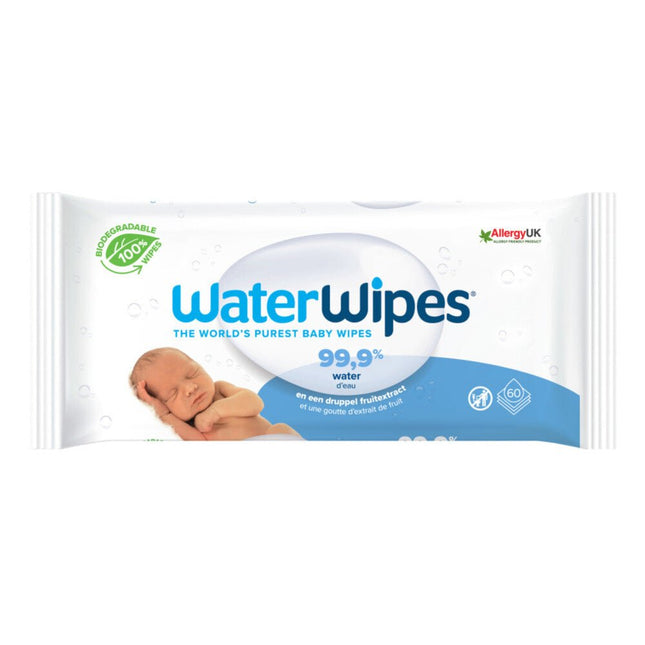 WaterWipes Billendoekjes 60 St koop je bij Babywinkel