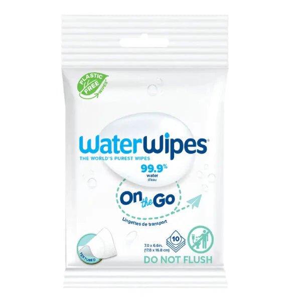 WaterWipes Billendoekjes On To Go 10 St - WaterWipes - Babywinkel - 5099514002742