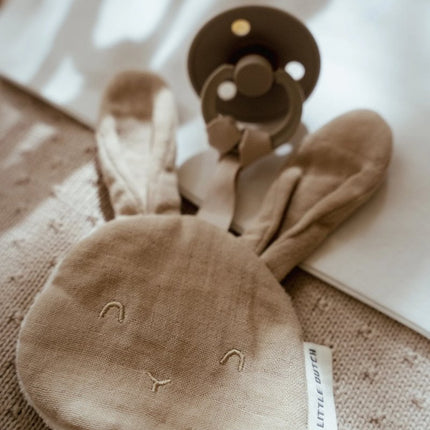 Wiegdeken gebreid/fleece - Pure Soft Beige - Babywinkel - 8721122584347