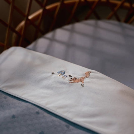 Little Dutch Wiegdeken Pure Denim Blue koop je bij Babywinkel