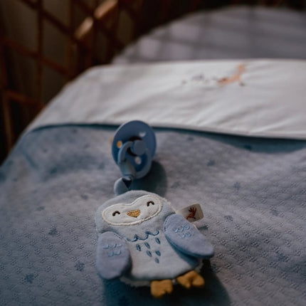 Little Dutch Wiegdeken Pure Denim Blue koop je bij Babywinkel