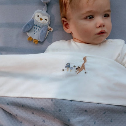 Little Dutch Wiegdeken Pure Denim Blue koop je bij Babywinkel