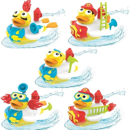 Yookidoo Badspeelgoed Jet Duck Brandweerman - Yookidoo - Babywinkel - 7290107721721