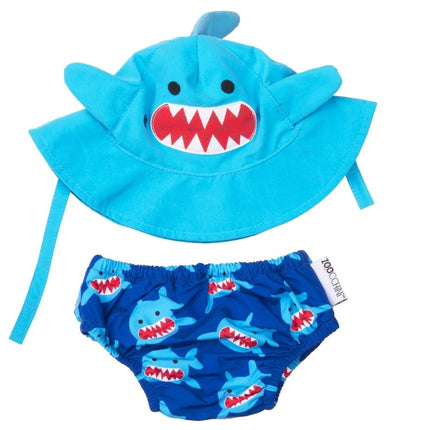 Zoocchini Zwemluier Haai Set - Zoocchini - Babywinkel - 854892005304