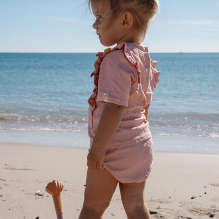 Zwem shirt korte mouwen Dreamy Pink Rose koop je bij Babywinkel