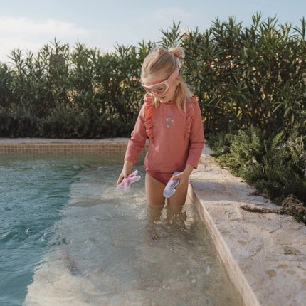 Zwem shirt lange mouwen Dreamy Pink Sparkle koop je bij Babywinkel