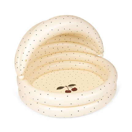Zwembad Met Luifel Met Marineblauwe Stippen koop je bij Babywinkel