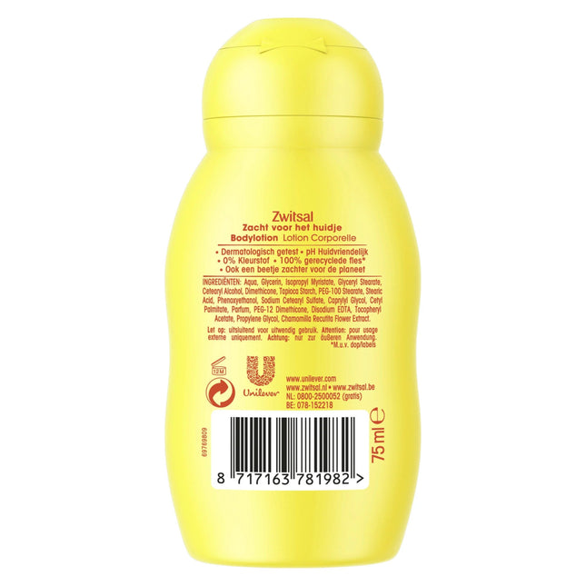 Zwitsal Baby Lotion 75ml - Zwitsal - Babywinkel - 8717163781982